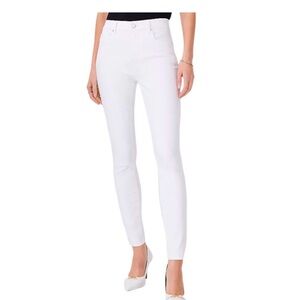 Ann Taylor White Skinny Jeans